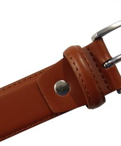 06 cinturón beige pespunte evilla plateada.