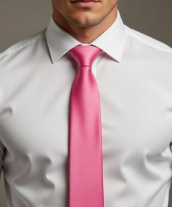 Corbata rosa fuerte 09