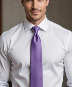 Corbata morada 03