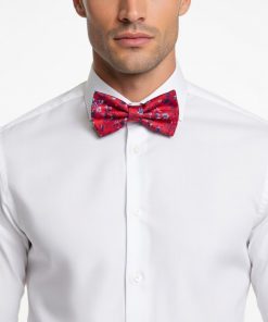 Pajaritas estampadas rojas.