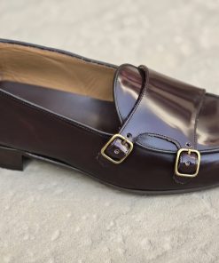 Mocasín doble Hebilla 6577 Florentic Burdeos - Imagen 3