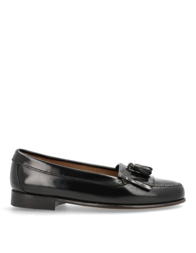 Mocasín flecos 2108 negro