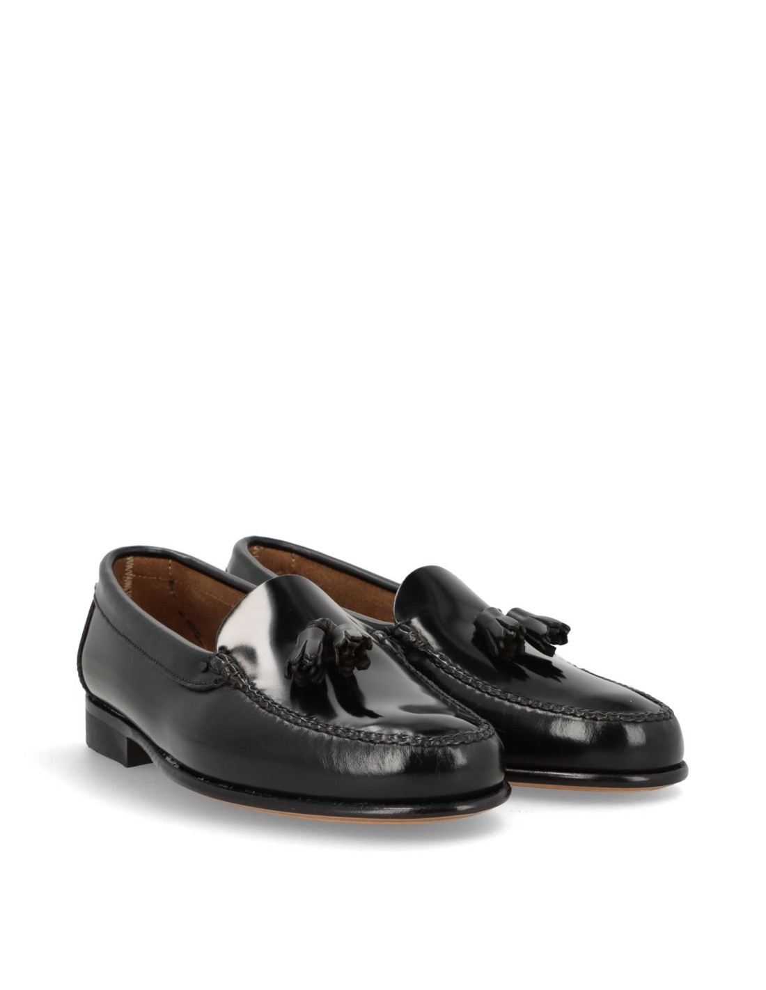 Mocasín borlas 2102 Florentic Negro - Imagen 3
