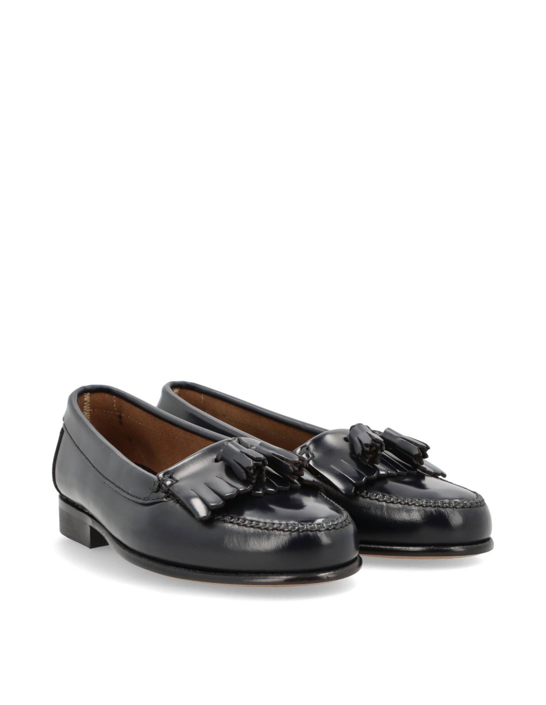 Mocasín flecos 2108 Florentic Negro - Imagen 3